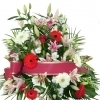 Centro Funerario Rojo Variado